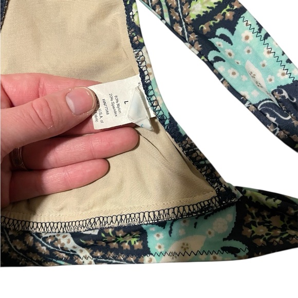 J.Crew Paisley Bikini Top - Picture 3 of 4